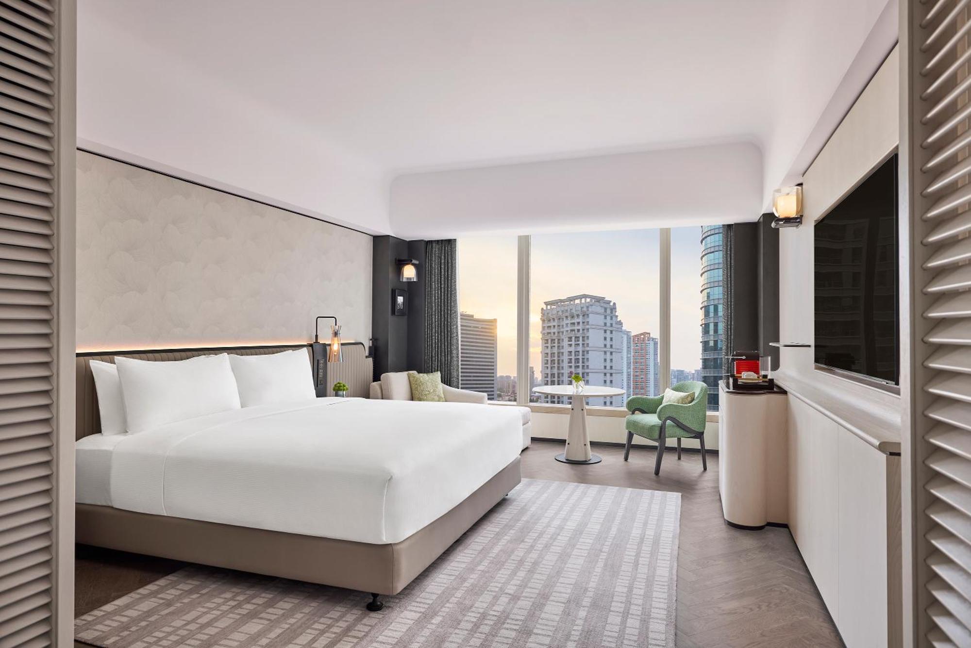 Hilton Shanghai City Center -Steps From Iconic Landmarks Wukang Mansion And Jing'An Temple Ngoại thất bức ảnh